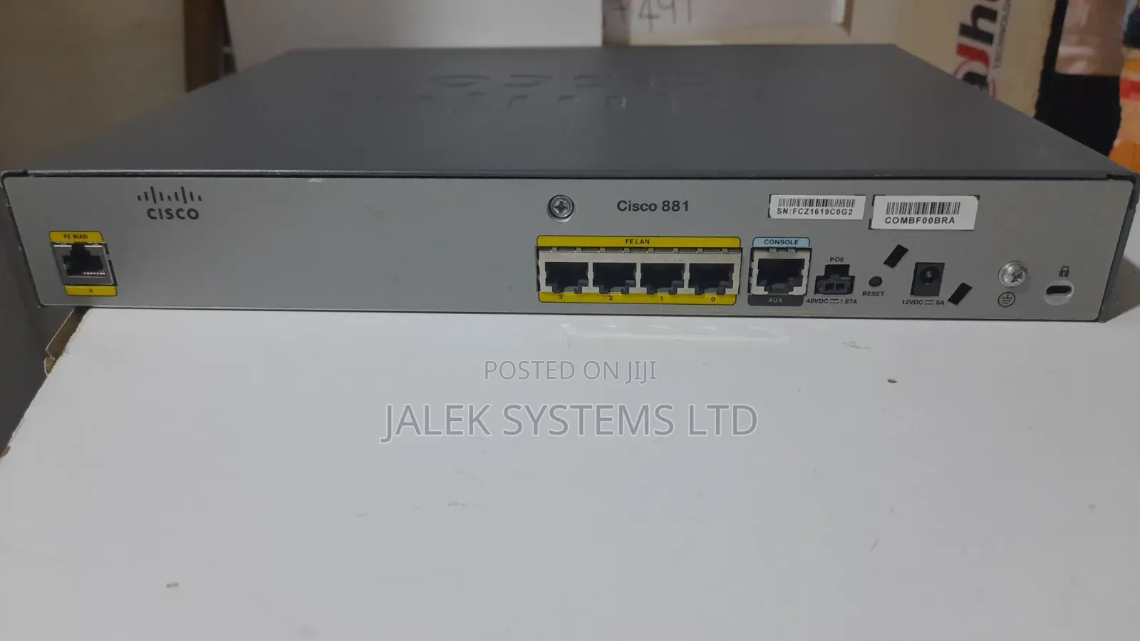 Cisco C881 Router