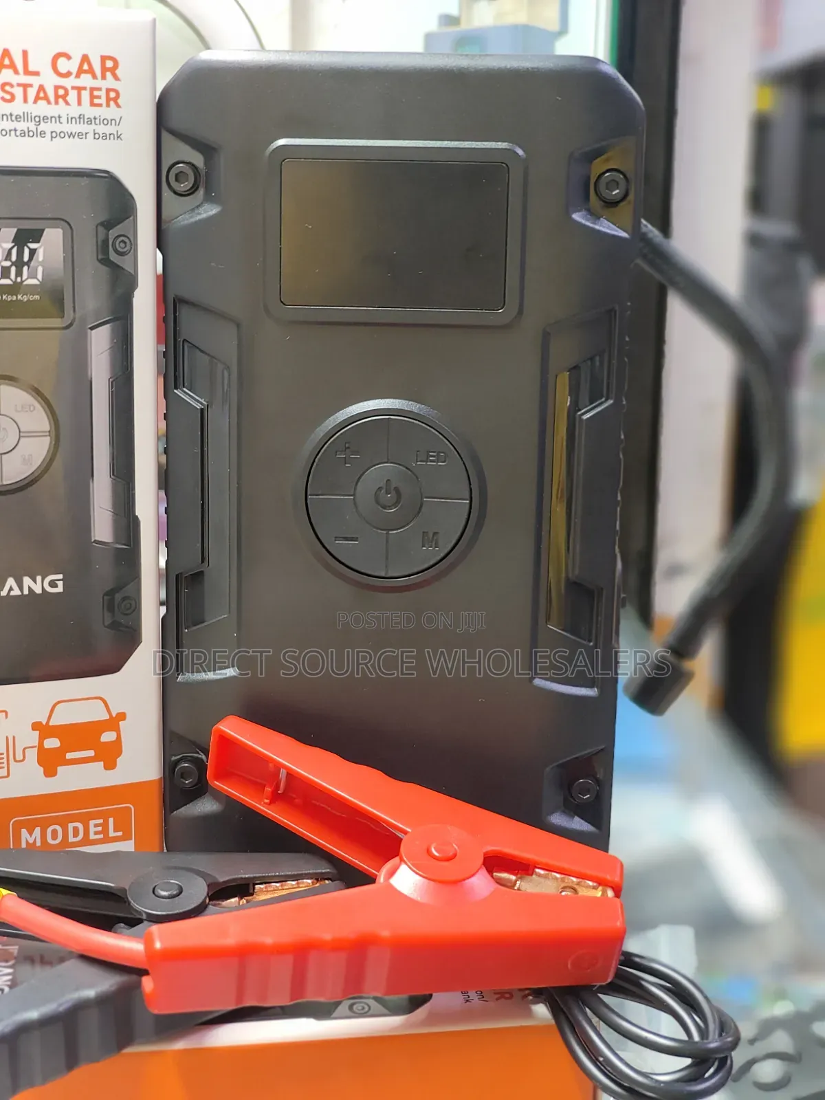 Never Get Stranded Again: JEQANG 4-in-1 Emergency Car Jump Starter!