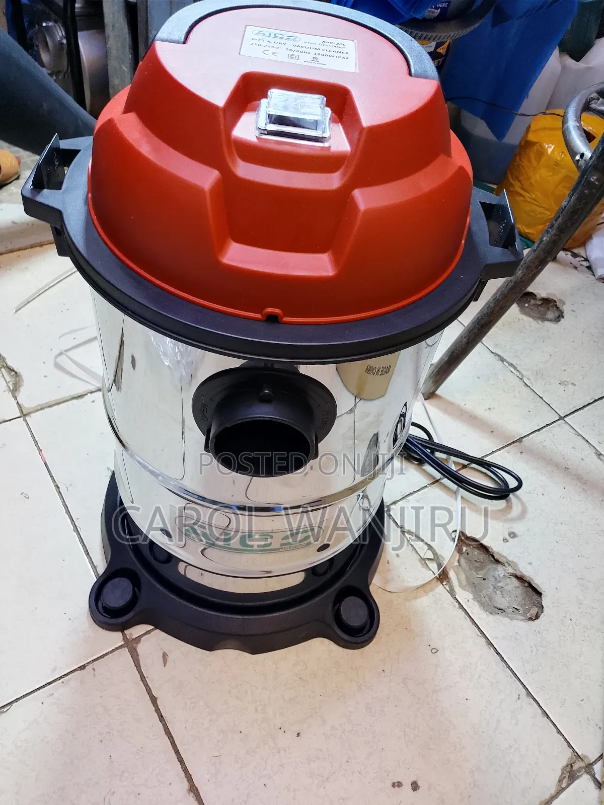 Wet and Dry 20L Aico Vaccum Cleaner/Aico 20L Vaccum Cleaner