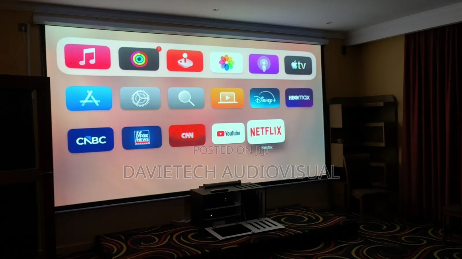 High Lumen Projector Hire 