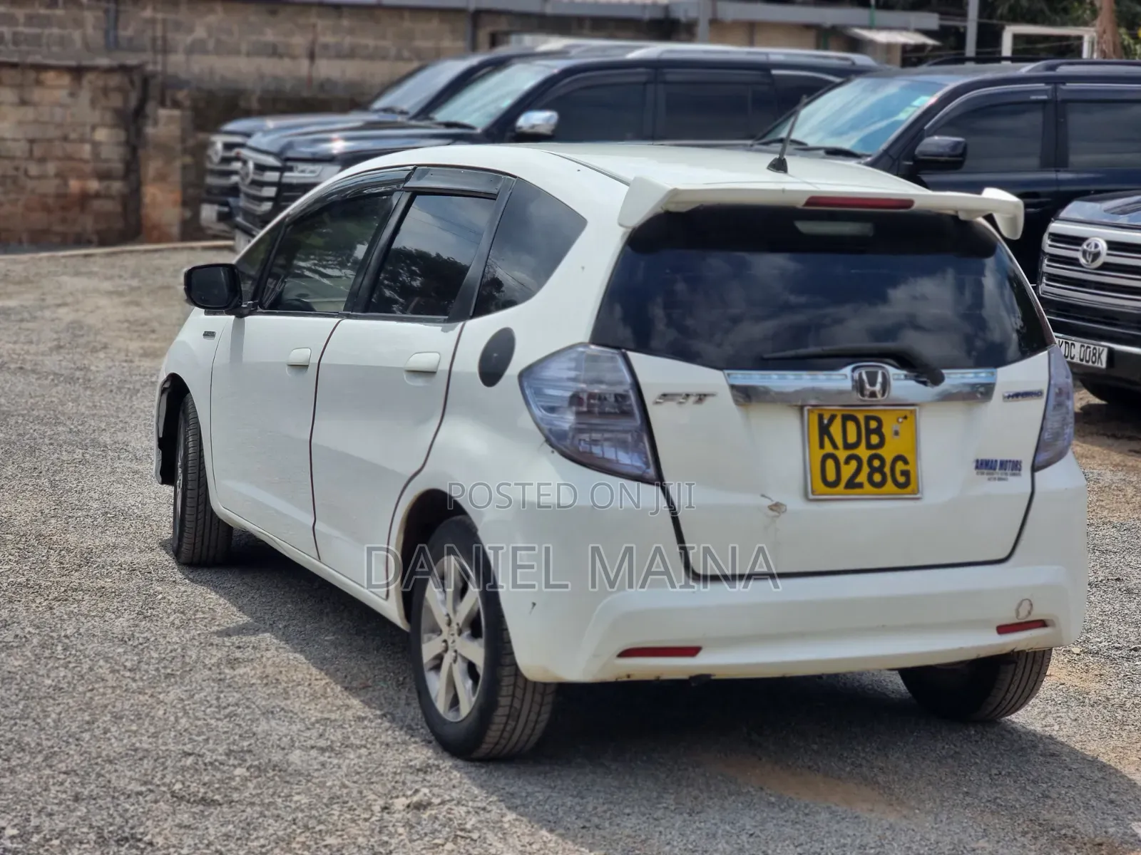 Honda Fit 2013 White
