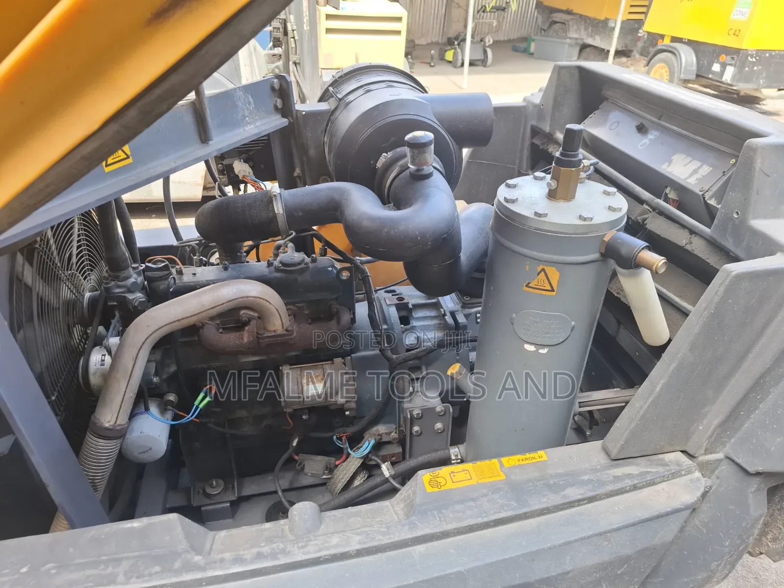 Compressor 2013 Atlas Copco Xas67 4 Cyli Diesel 130cfm 10bar Ex-Uk