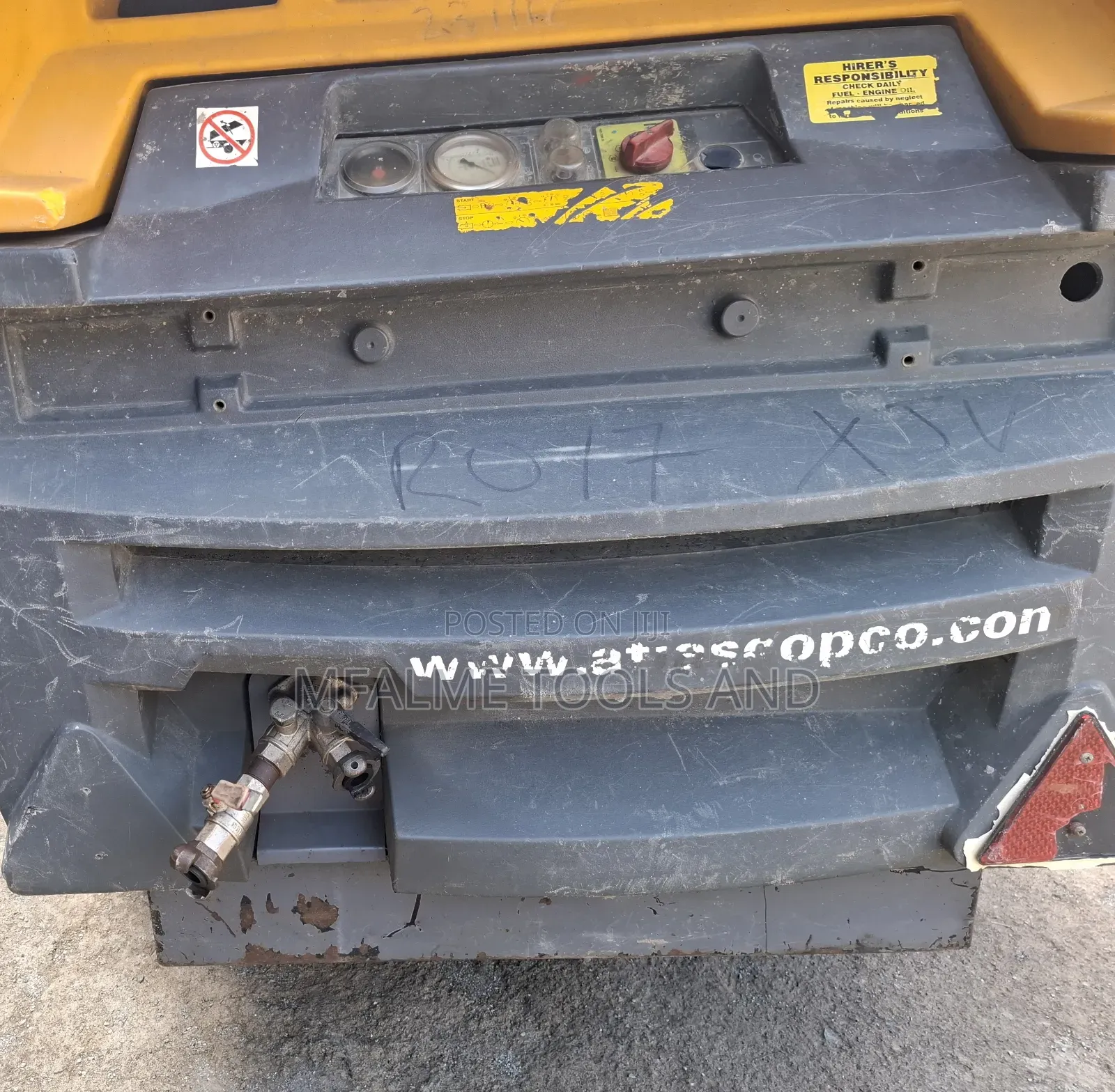 Compressor 2013 Atlas Copco Xas67 4 Cyli Diesel 130cfm 10bar Ex-Uk