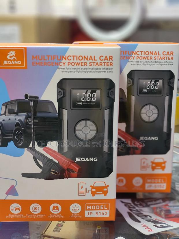The Ultimate Roadside Lifesaver: JEQANG JP-S152 Smart Jump Starter