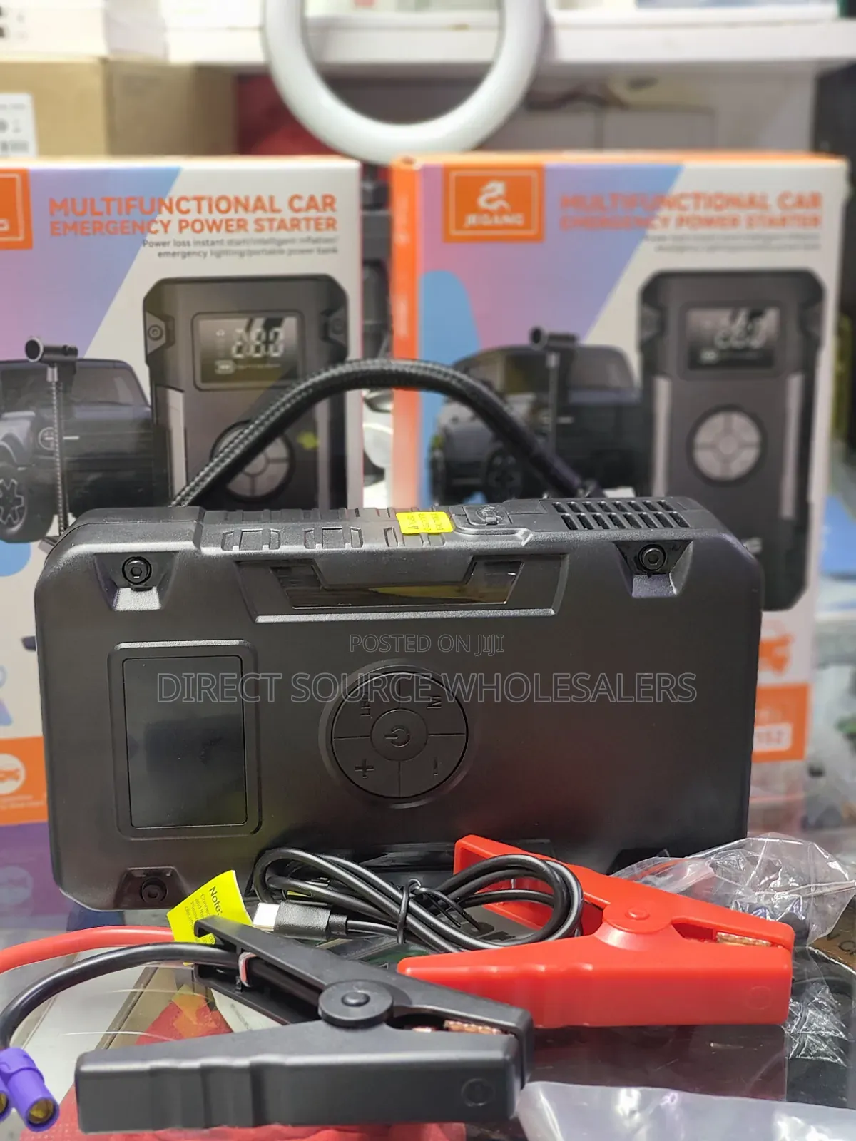The Ultimate Roadside Lifesaver: JEQANG JP-S152 Smart Jump Starter
