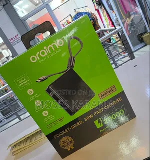 Oraimo PowerNova L21 20,000mAh Multi-Device 30W Fast Charging Power Bk