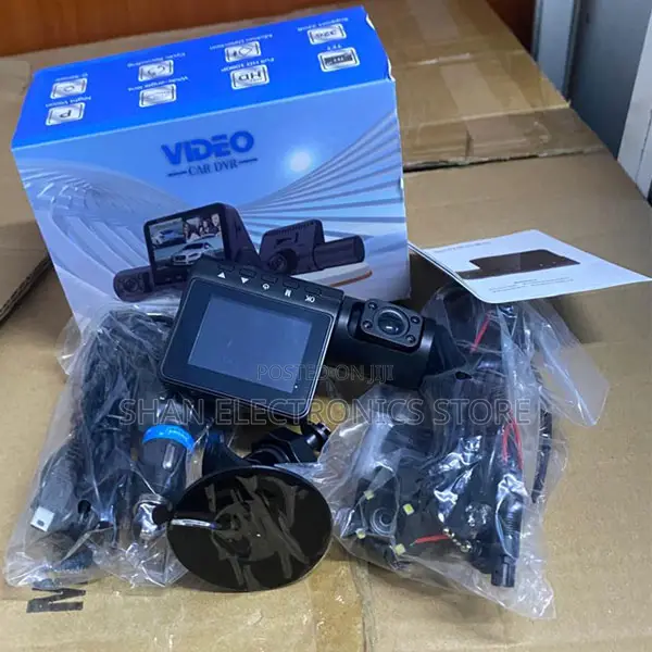 180ᆪ. FHD 1080P Dual-Lens Driving Recorder G50 3-Lens Dash Cam