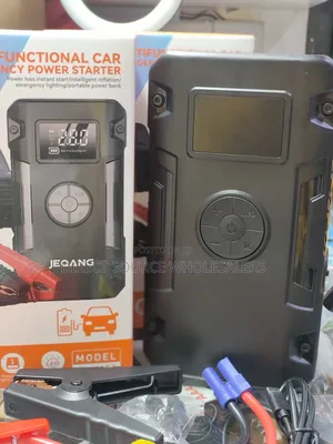 Ultimate Peace of Mind: JEQANG 4-in-1 Car Jump Starter Inflator Kit