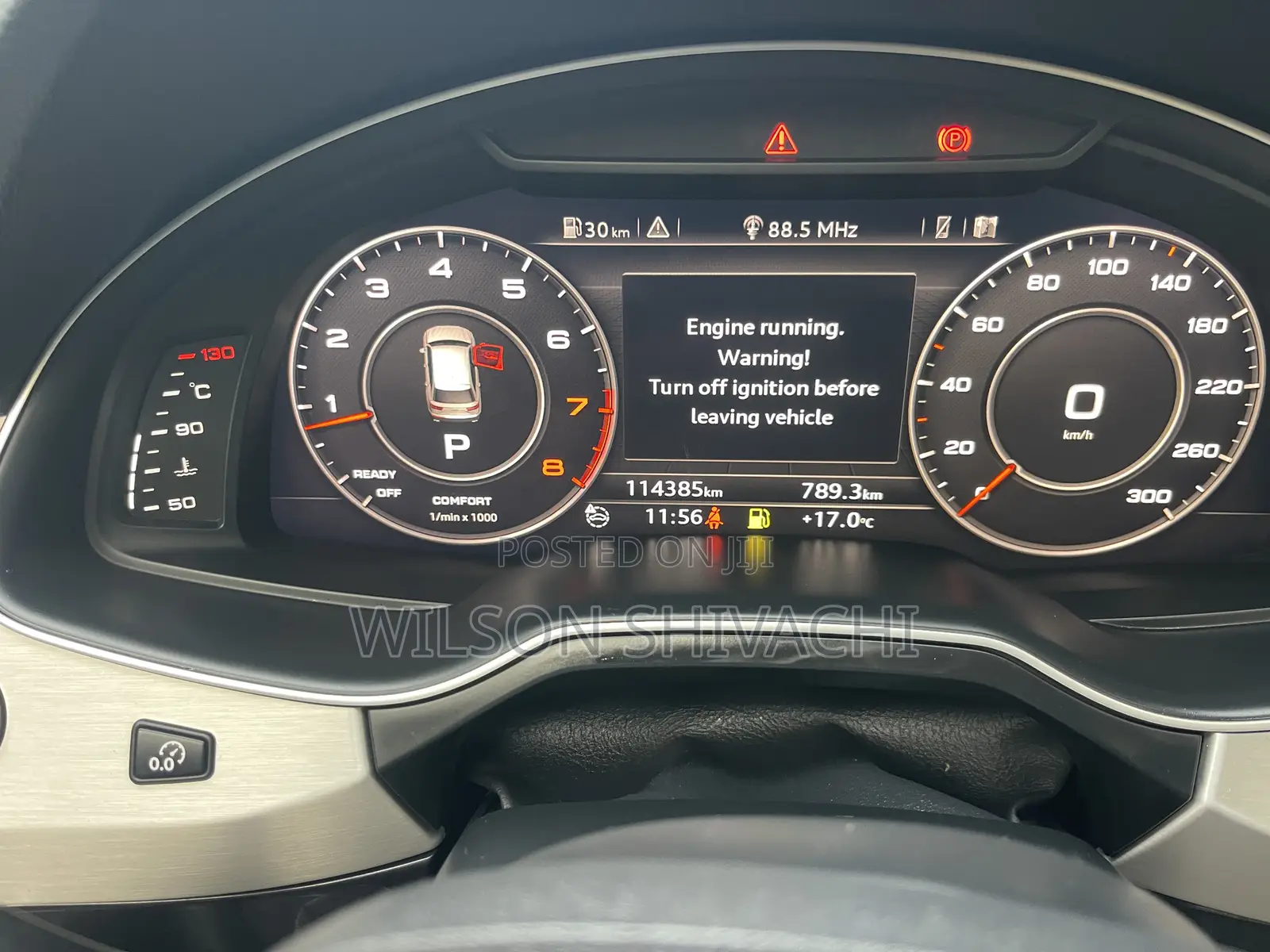 Audi Q7 2016 Black