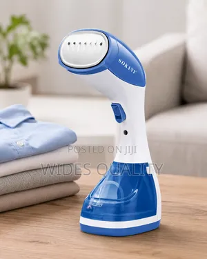 Sokany Hand Held Garment Steamer 1200W of Power.