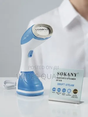 Sokany Hand Held Garment Steamer 1200W of Power.