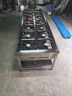 14‐Burner Commercial Stainless Steel Cooker