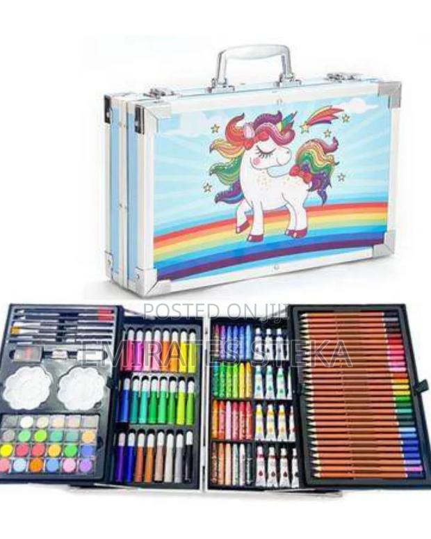 Kids Aluminium Art Set for Drawing 145 PCS - main view