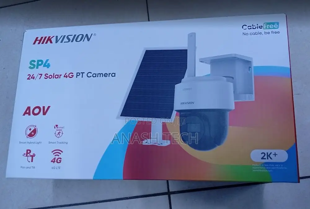 Hikvision Single Lens 4G Solar Camera Motion Detection Night Vision