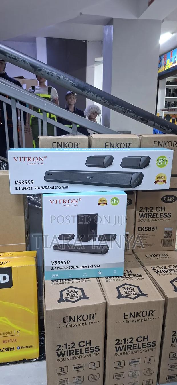 Vitron V535sb 5.1ch Wired Soundbar System 11500w Pmpo of RMS Power