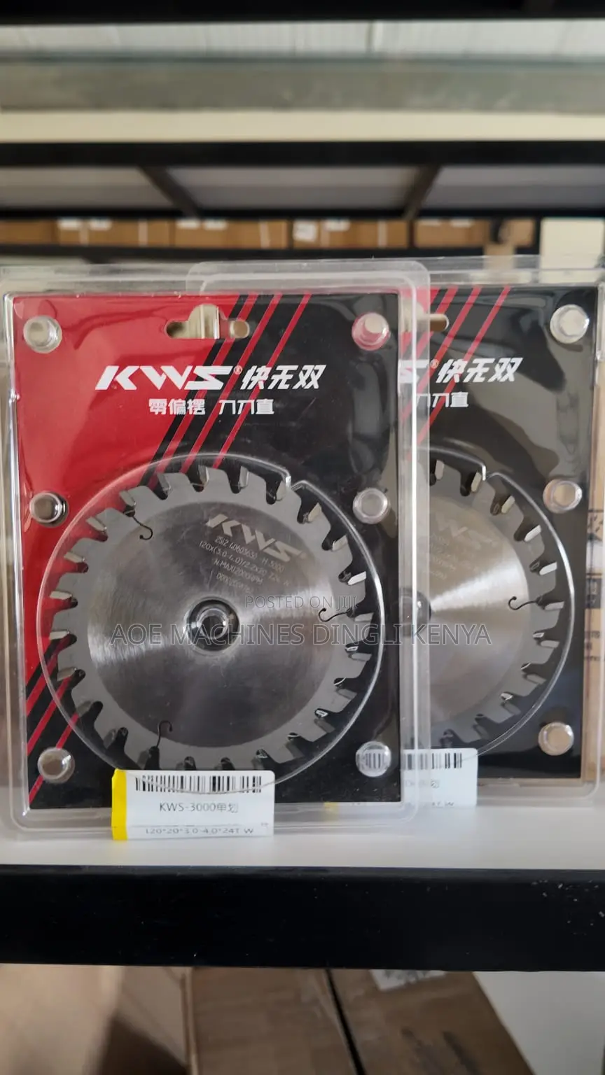 KWS 120mm TCT Circular Saw Blade 24T×24T)Wood Cutting