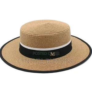 Wide Brim Hats Fedora Flat Top French Hats_6yt