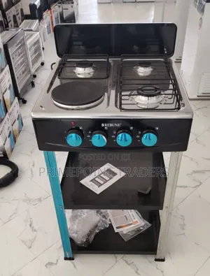 Upgrade Your Kitchen With the Rebune 3 Gas + 1 Electric Cooker