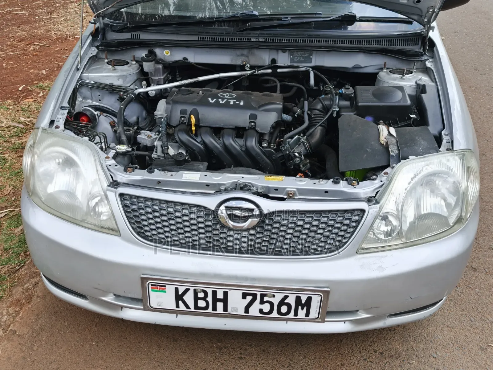 Toyota Corolla Fielder 2003 Silver