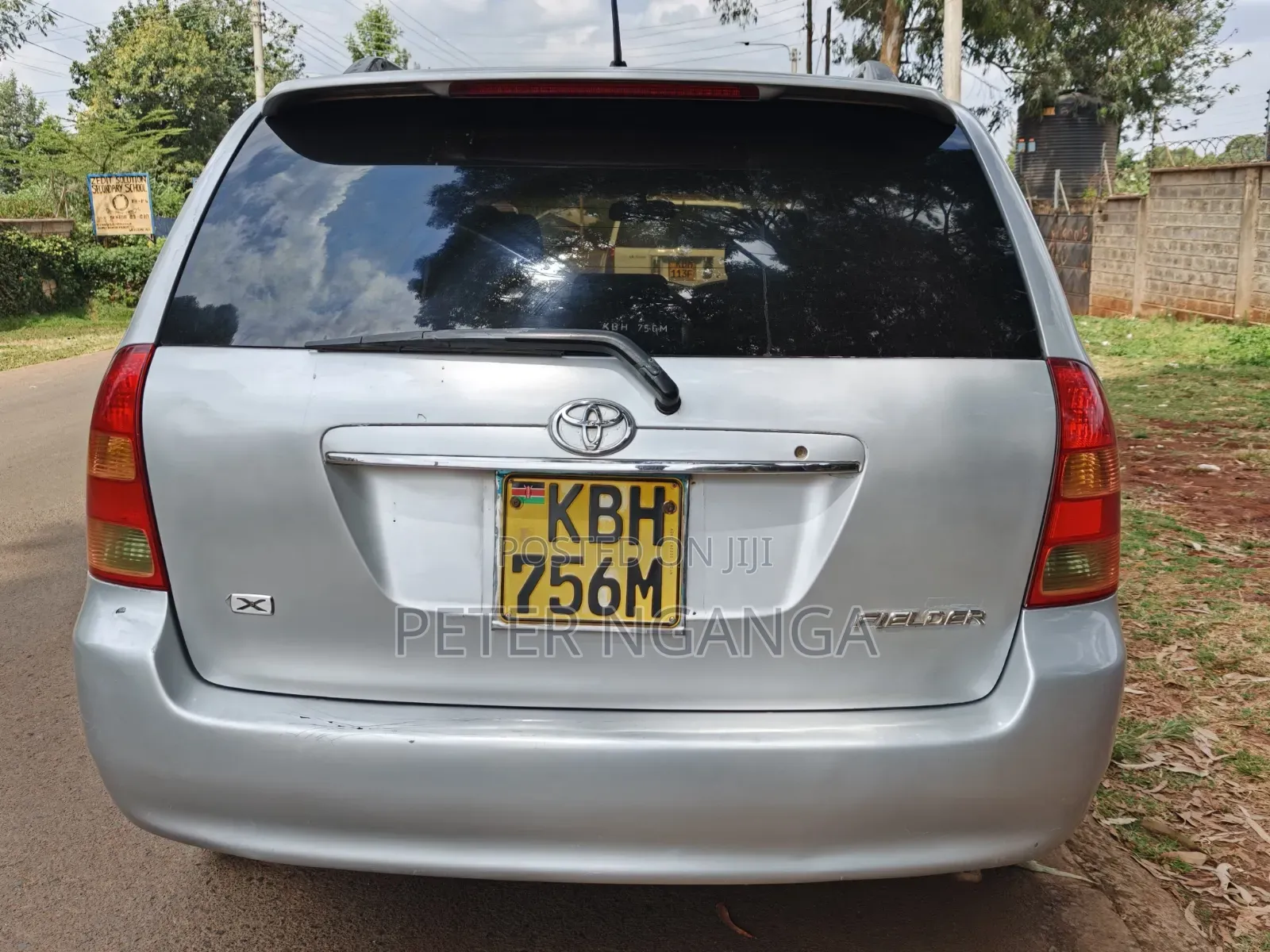 Toyota Corolla Fielder 2003 Silver