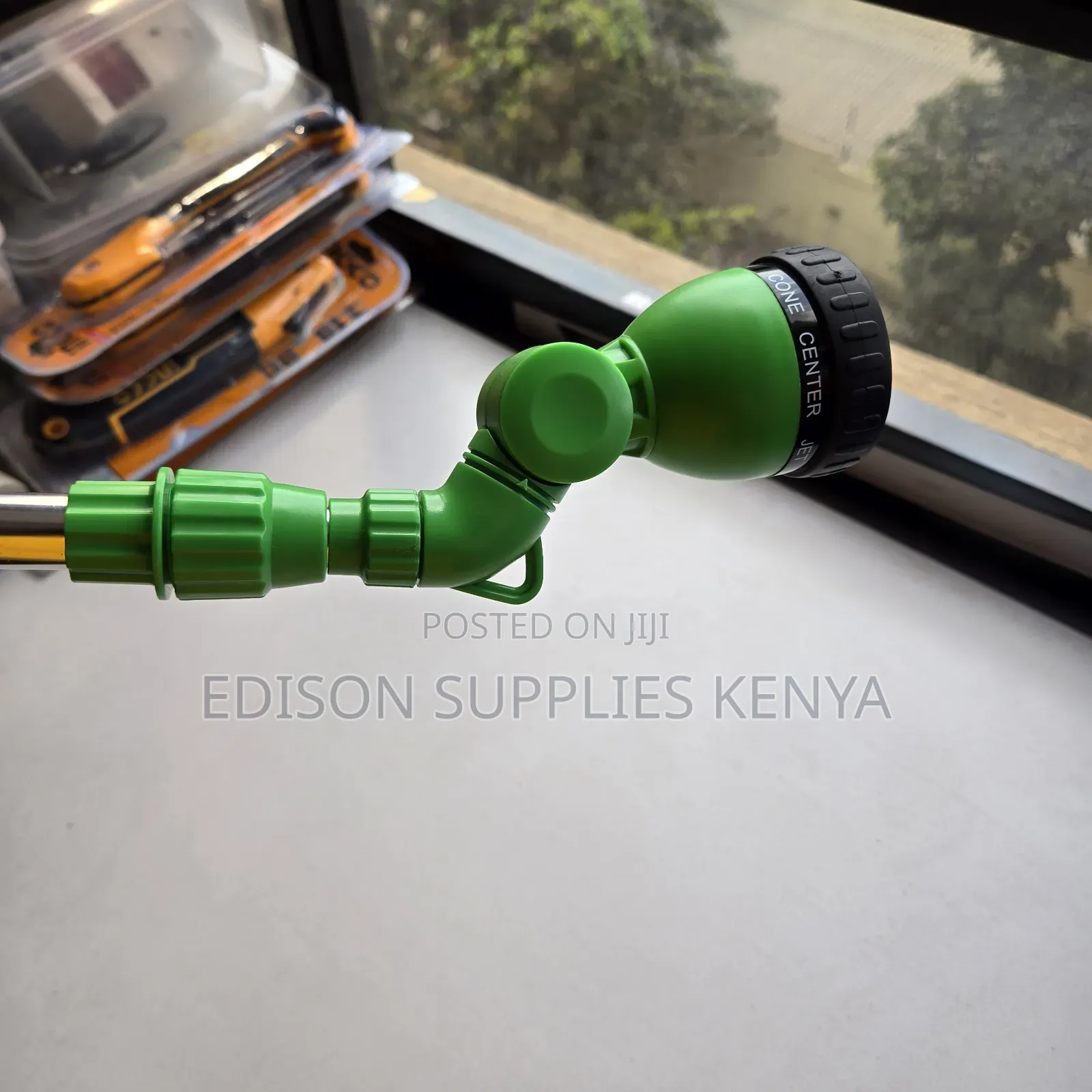 Water Spray Gun Long Arm Watering Wand Spray Nozzle Garden Hose Pipe