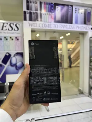 New Motorola Razr 2026 256 GB Gray