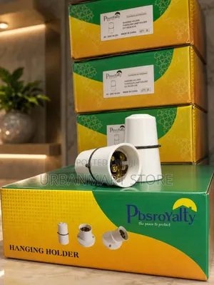 Durable Hanging Bulb Holder for Home Office