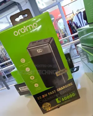 Oraimo 40,000mAh PowerBox 400 Vision Fast Charging Power Bank