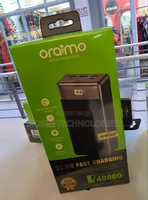Oraimo PowerBox 400 Vision OPB-7400Q 40,000mAh Multi-Device Power Bank