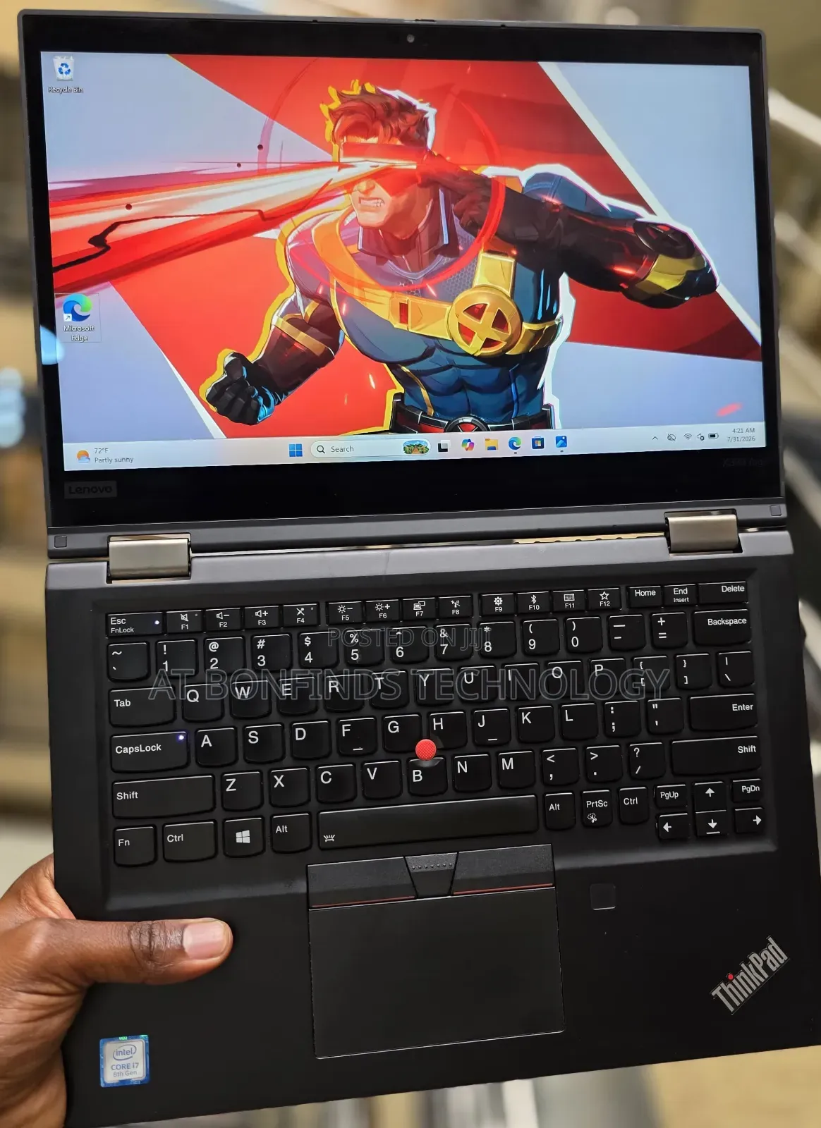 Laptop Lenovo ThinkPad X390 16GB Intel Core i7 SSD 512GB