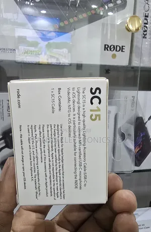 Rode SC15 Lightning Cable USB-C to Lightning Cable (30cm)