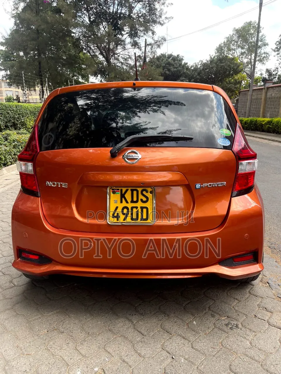 Nissan Note 2018 Orange