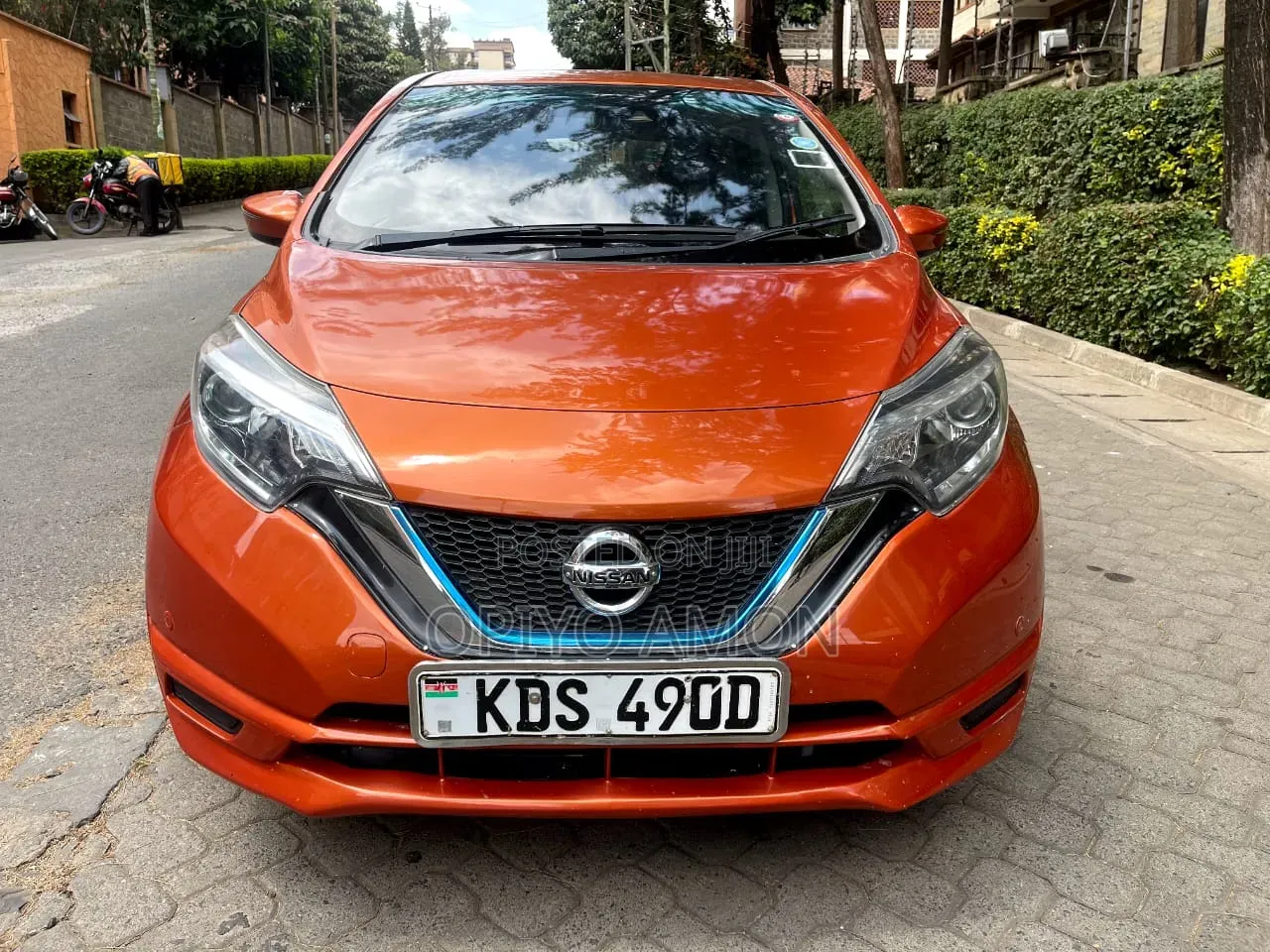 Nissan Note 2018 Orange