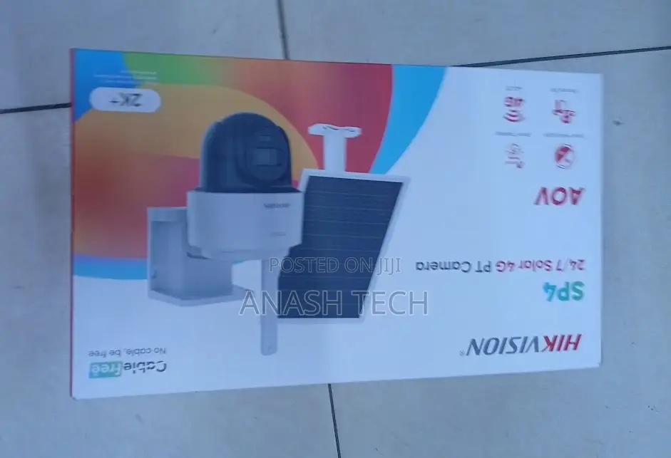 Hikvision SP4 Solar Powered Wireless CCTV Camera