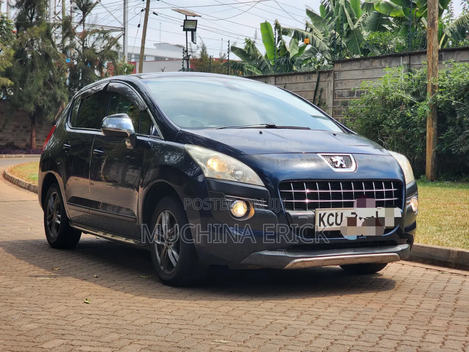 Peugeot 3008 2012 Blue