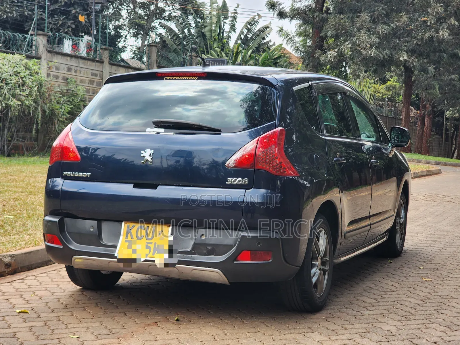 Peugeot 3008 2012 Blue