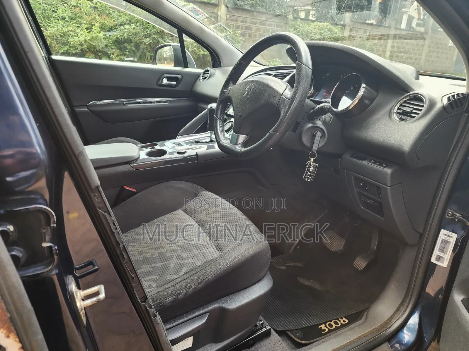 Peugeot 3008 2012 Blue