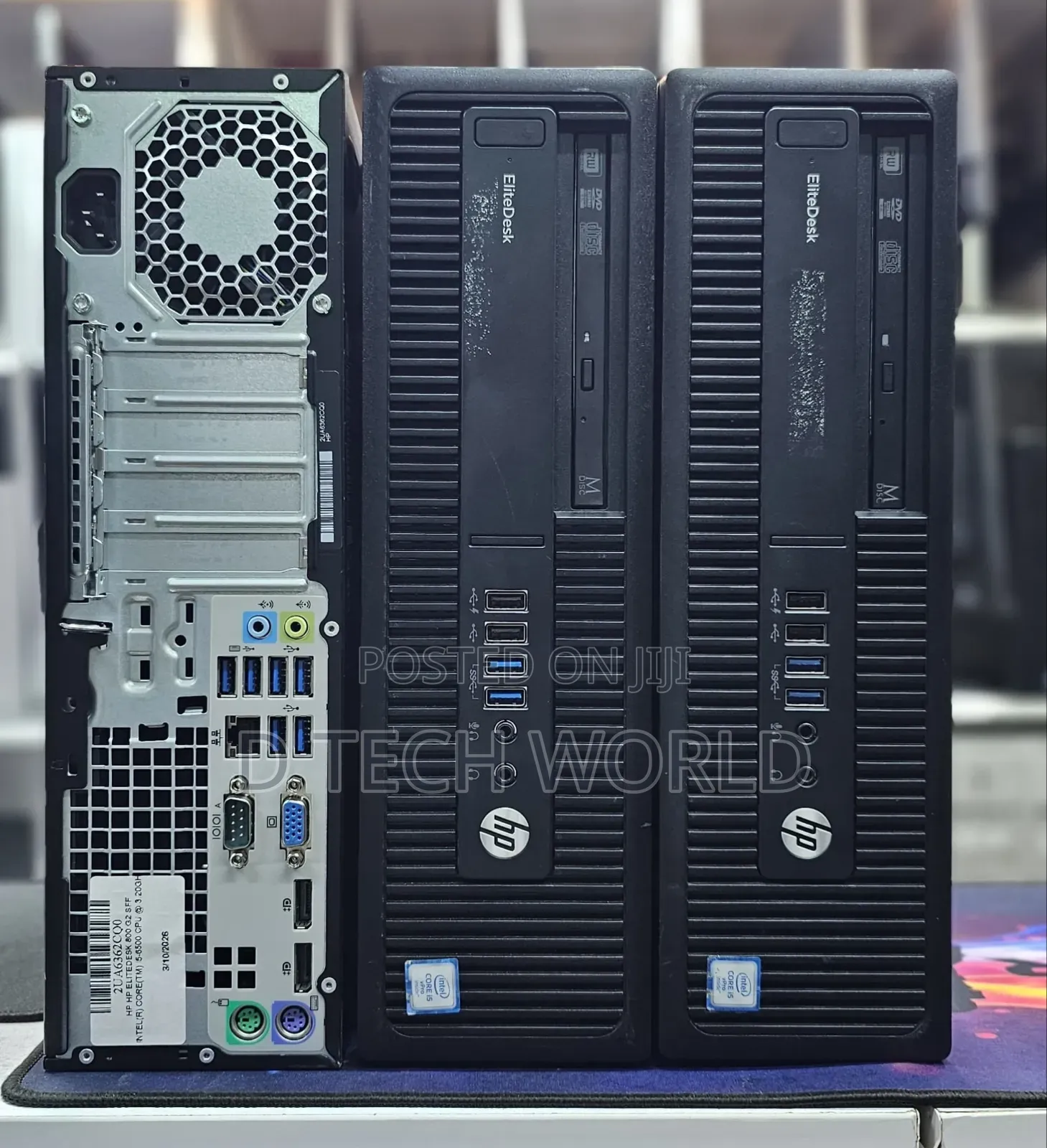 Desktop Computer HP EliteDesk 800 8GB Intel Core i5 HDD 500GB