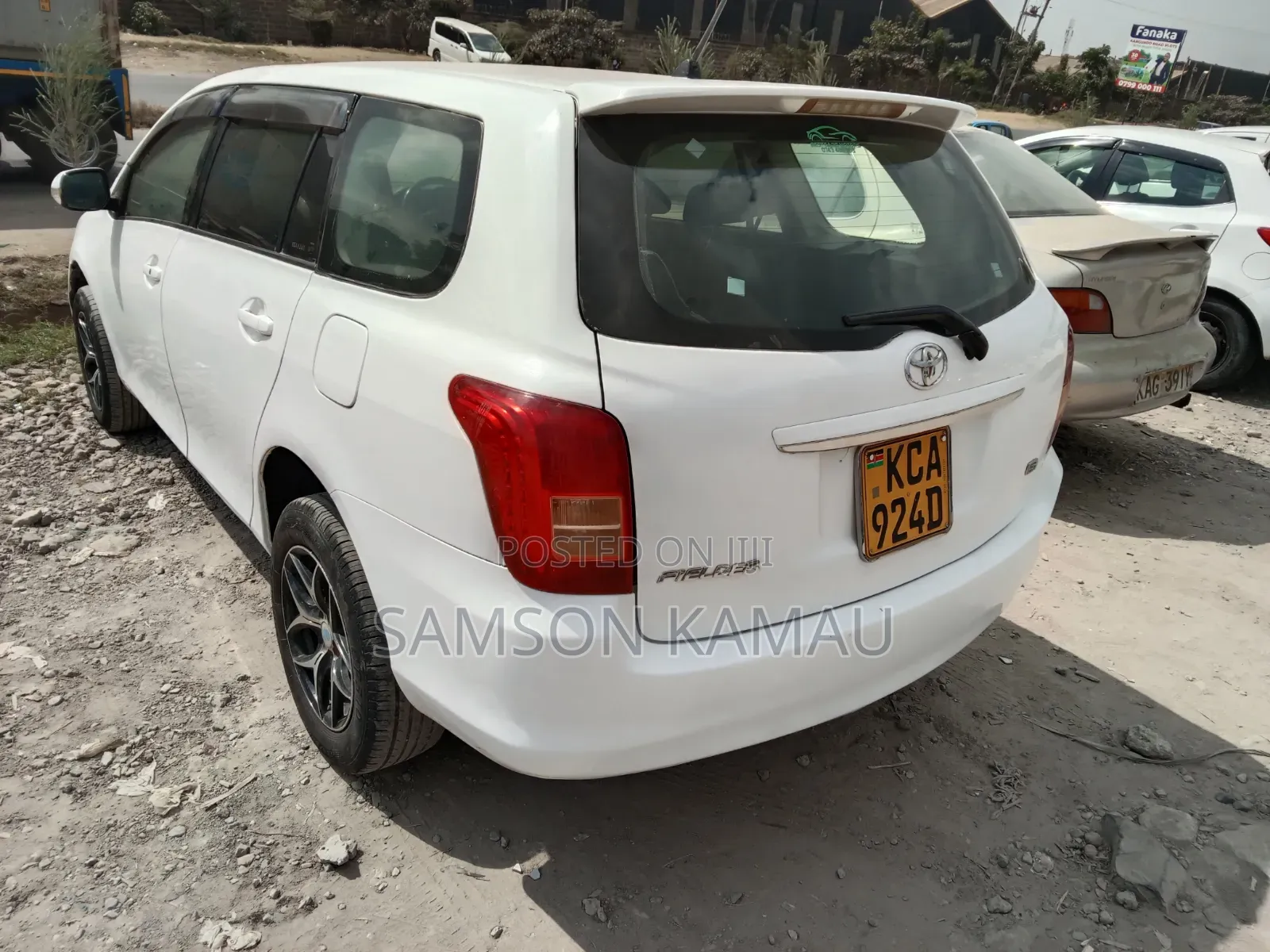 Toyota Corolla Fielder 2008 White