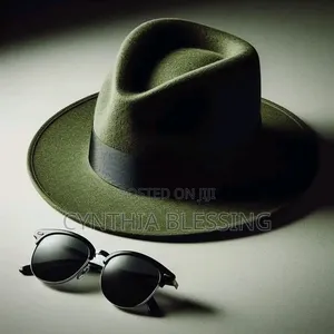 Green Fedora Hat