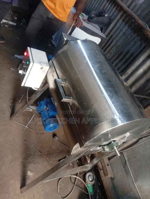 Peanut Roasted Stainless Steel Machine.