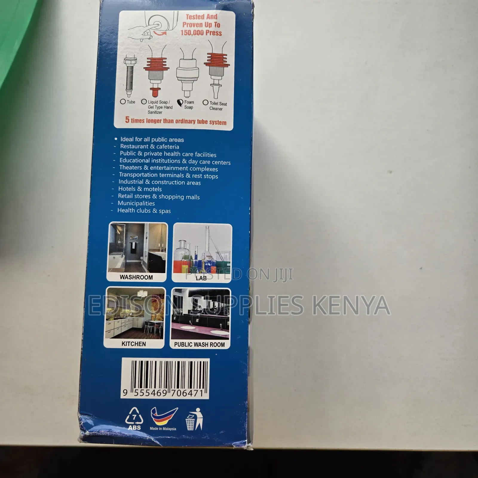 Foam Soap Dispenser Refillable Foaming Soap Bottle Dispenser 1 Litre