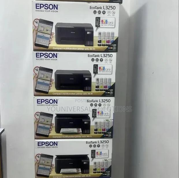 EcoTank L3250 A4 WiFi Wireless All in One Ink Tank Printer - main view