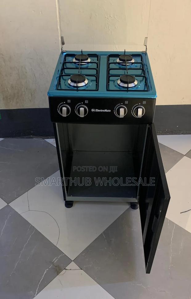 50*55 Electromate Full Gas Standing Cooker With Gas Compatiment - thumbnail 2
