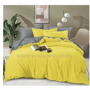Plain Double Sided Colour Cotton Duvet Set
