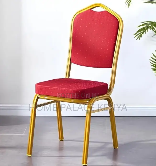 Event Chair: Fabric Conference Chair With Non Slip Caps