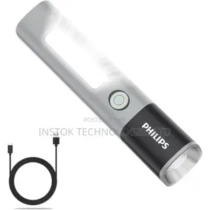 PHILIPS 1200mAh Rechargeable Flashlight 200 Lumens