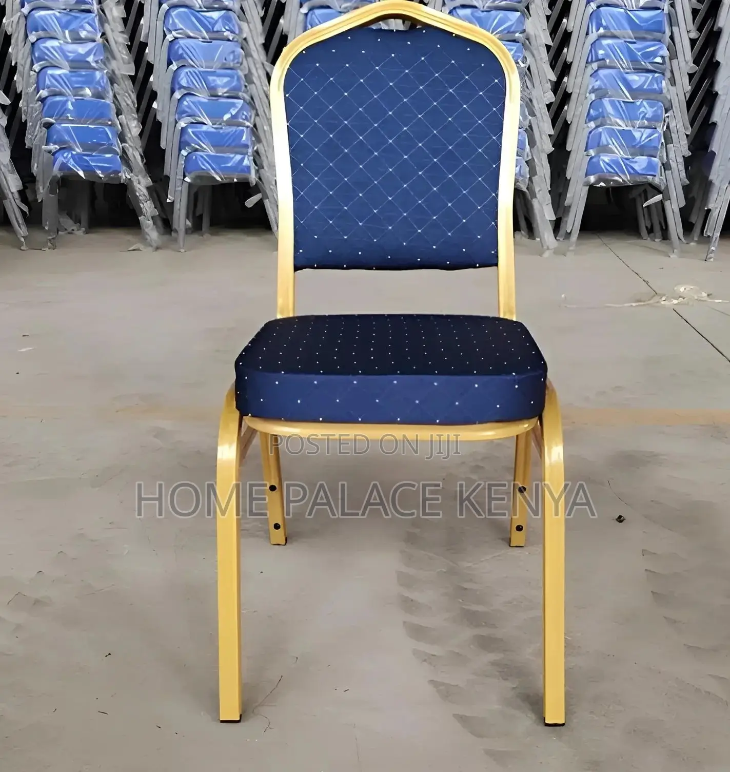 Event Chair: Fabric Conference Chair With Non Slip Caps