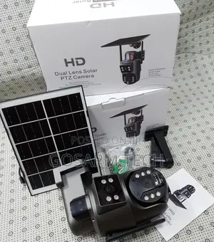 Ubox Dual Lens Simcard PTZ Camera With Siren PTZ Camera