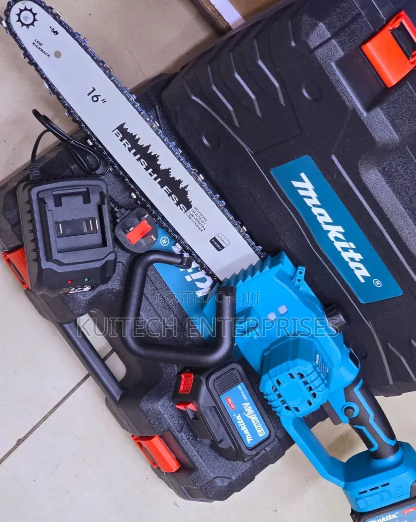 16" Makita Cordless Chainsaw 16-Inch Cordless Brushless Chainsaw Kit